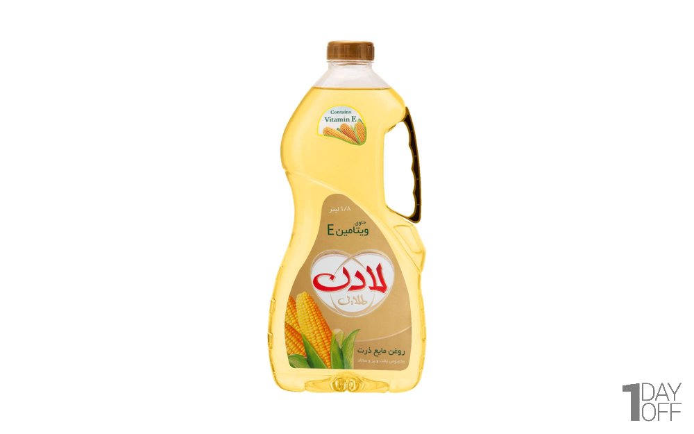 روغن ذرت لادن مقدار 1.8 لیتر