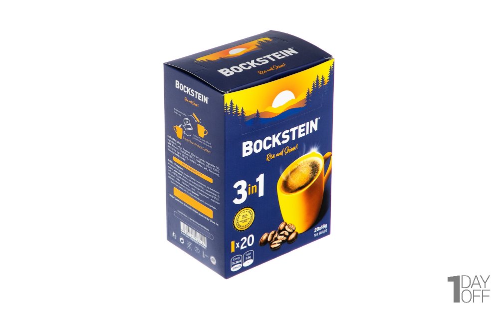 کافی میکس 3 در 1 بوکشتاین بسته 24 عددی