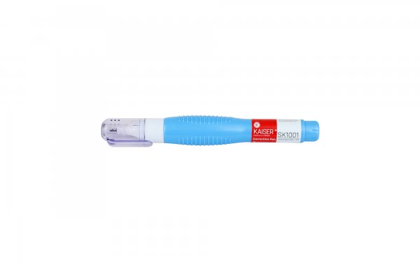 غلط‌گیر قلمی کایزر (KAISER) رنگ آبی مدل SK1001 مقدار 7 میلی‌لیتر