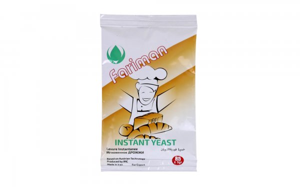 خمیرمایه خشک فوری فریمان مقدار 85 گرم 