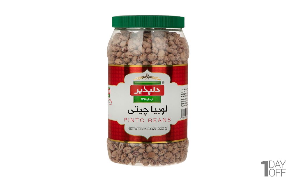 لوبیا چیتی دلپذیر مقدار 1 کیلوگرم  