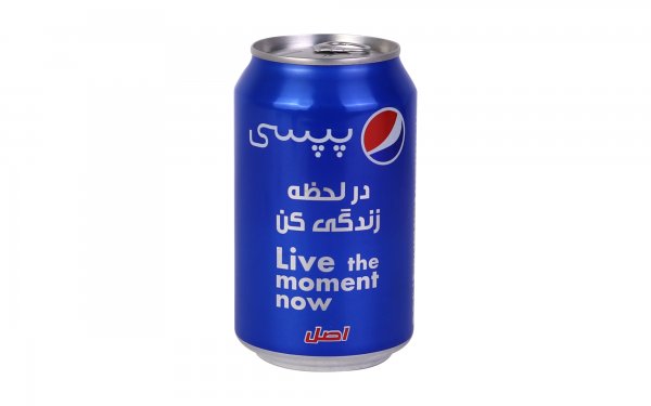 نوشابه قوطی پپسی (Pepsi) مقدار 330 میلی‌لیتر