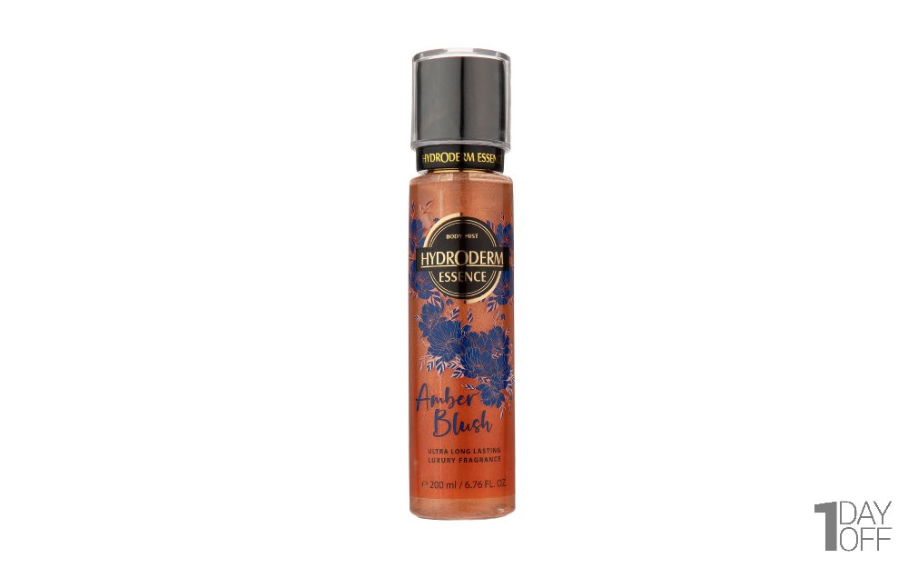 بادی میست (خوشبو کننده بدن) شاین‌دار زنانه هیدرودرم مدل Amber Blush مقدار 200 میلی‌لیتر