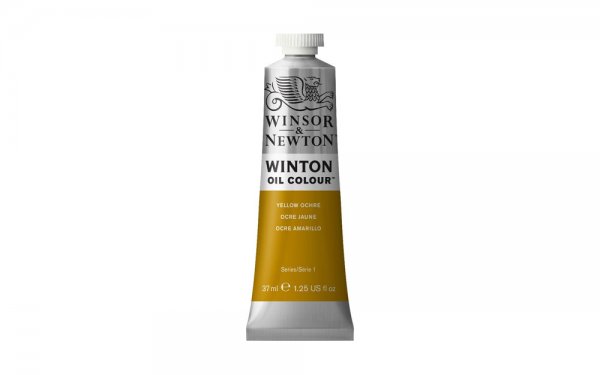 رنگ روغن وینزور (Winsor) سری Winton مقدار 200 میلی‌لیتر رنگ YELLOW OCHRE