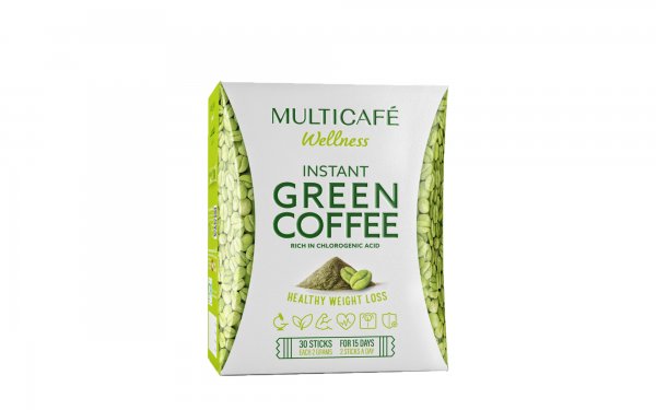 قهوه سبز فوری مولتی‌کافه بسته 30 عددی