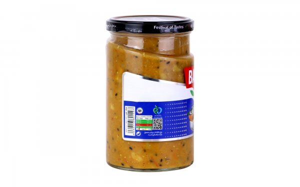 ترشی مخلوط در سس انبه بدر مقدار 630 گرم