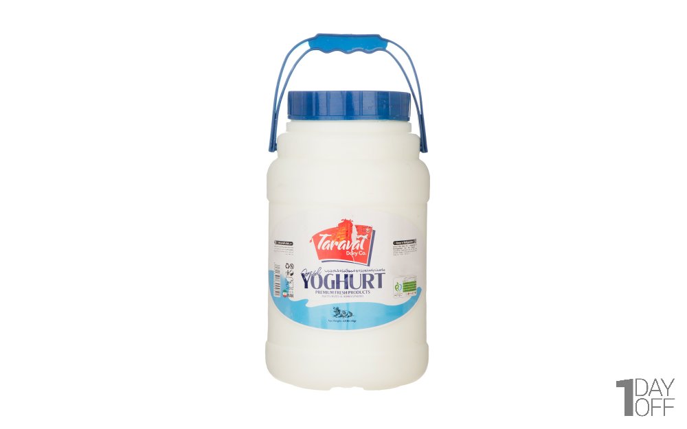 ماست کم‌چرب طراوت مقدار 2.2 کیلوگرم  