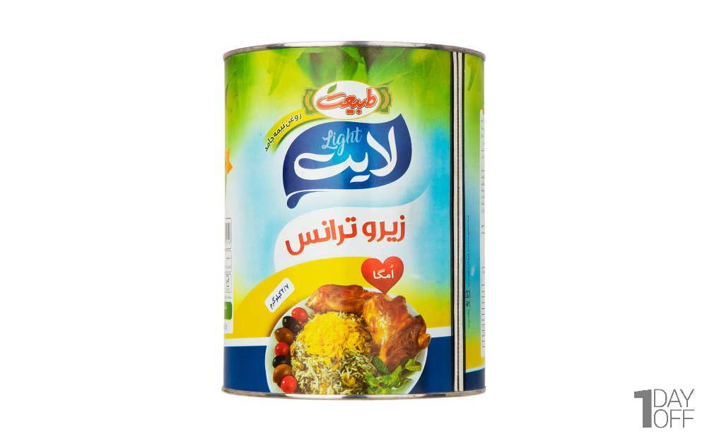 روغن نیمه جامد لایت طبیعت مقدار 2.7 کیلوگرم