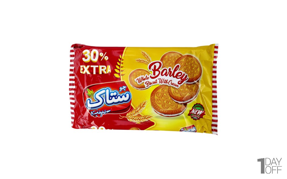 بیسکویت جو ستاک مقدار 570 گرم