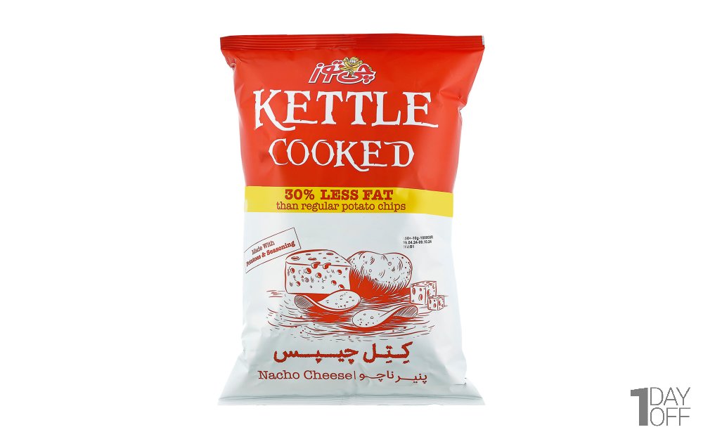 کِتِل چیپس ناچو چی‌توز مقدار 125 گرم