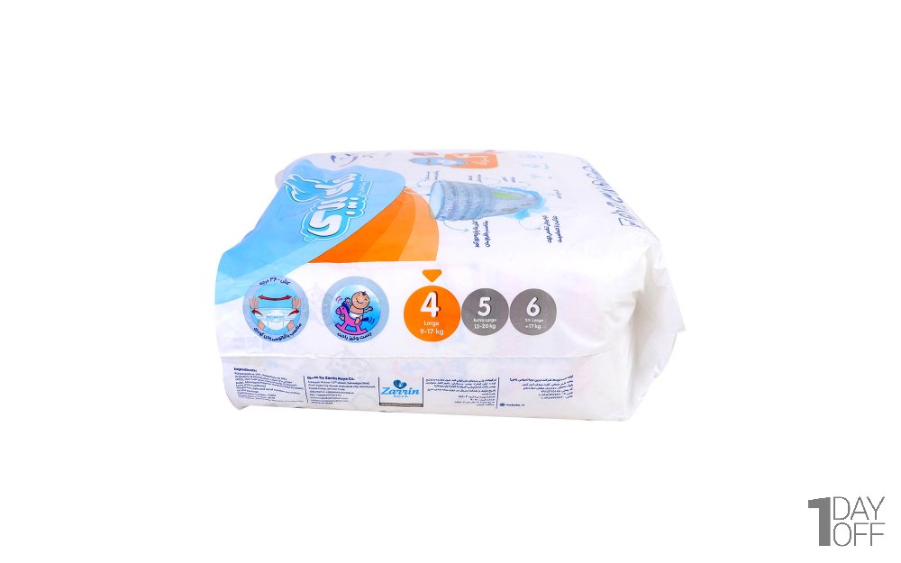 پوشک شورتی بچه مای بیبی سایز 4 بسته 30 عددی