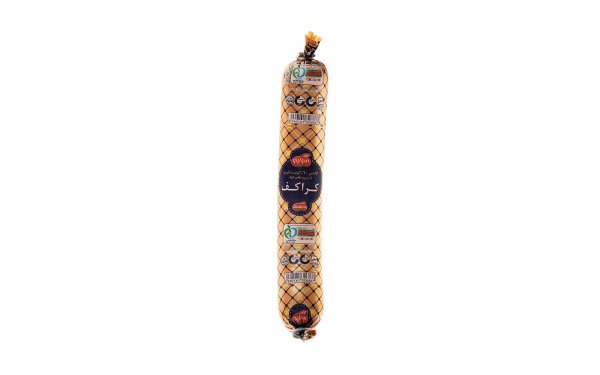 کالباس کراکف با پنیر و طعم دود 60% گوشت قرمز سولیکو کاله مقدار 300 گرم