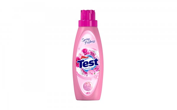  مایع نرم‌کننده لباس صورتی تست مدل Spring Freshness مقدار 1 لیتر