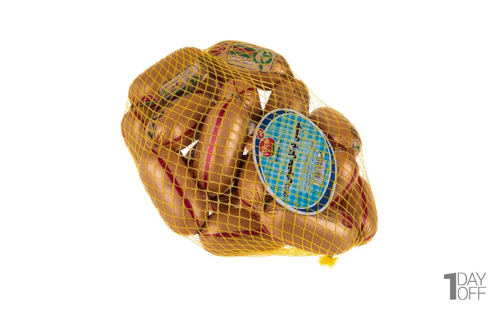 سوسیس کوکتل مخصوص 70% گوشت قرمز سولیکو کاله مقدار 1 کیلوگرم