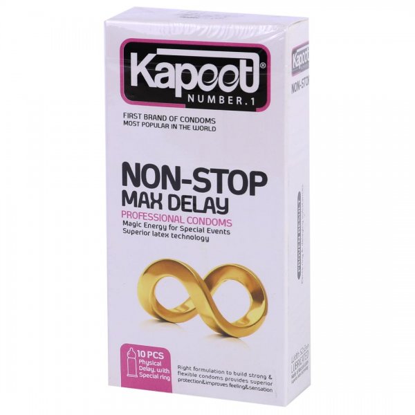 کاندوم کاپوت (Kapoot) مدل Non-Stop Max Delay