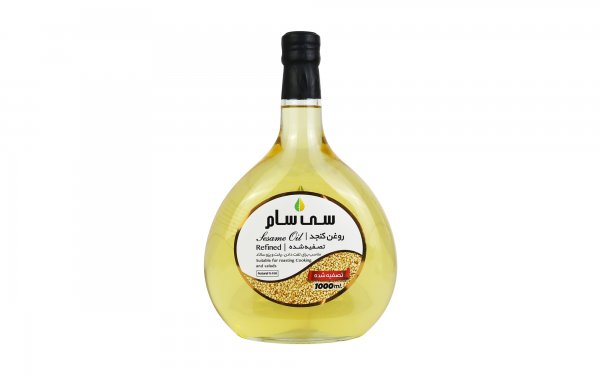 روغن کنجد پرس سرد تصفیه‌شده سی‌سام مقدار  1 لیتر