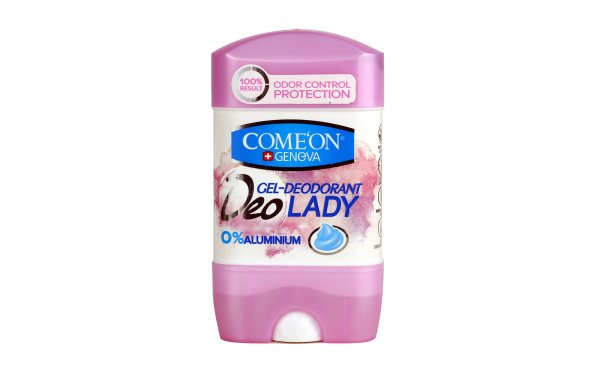 دئودورانت ژل زنانه (Deo Lady) صورتی کامان مقدار 75 میلی‌لیتر