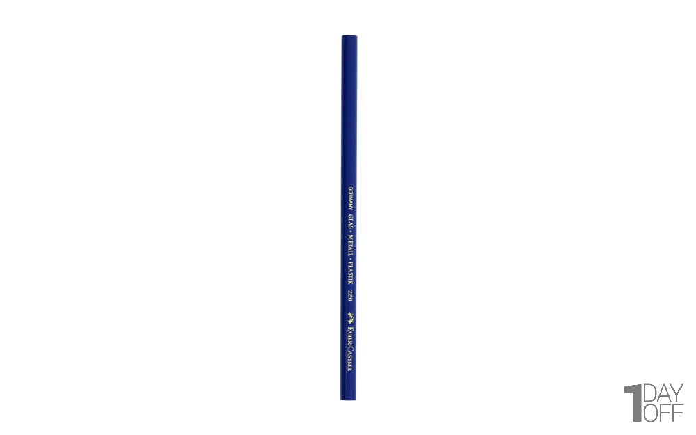 مداد گرافیت چرب گلاس فابر کاستل (Faber Castell) رنگ آبی