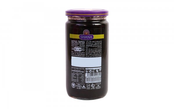 مربا تمشک تازه شانا مقدار 830 گرم