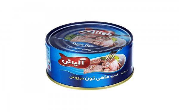 کنسرو تن ماهی آلیش مقدار 180 گرم