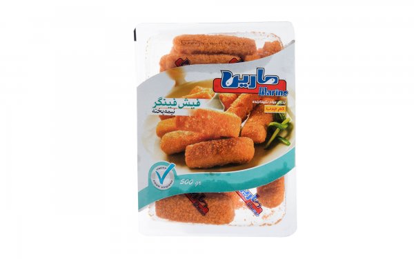 فیش فینگر کم‌چرب منجمد مارین مقدار 500 گرم