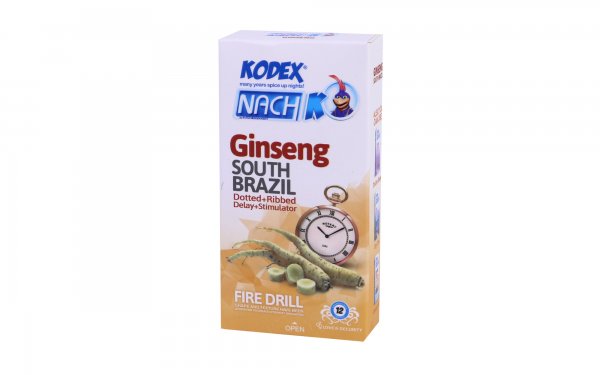 کاندوم ناچ کدکس (NachKodex) مدل Ginseng South Brazil