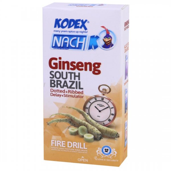 کاندوم ناچ کدکس (NachKodex) مدل Ginseng South Brazil