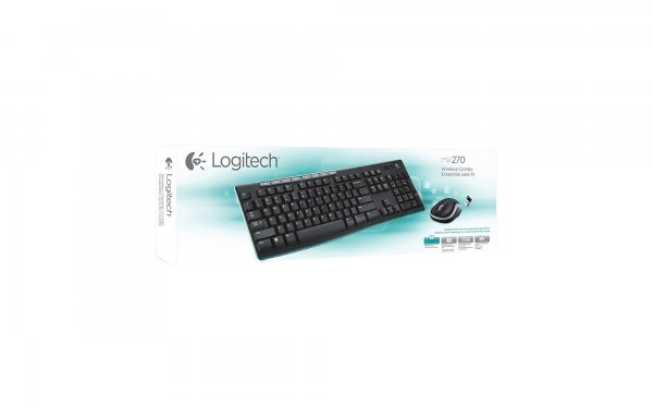 کیبورد و موس بی‌سیم LOGITECH مدل MK270