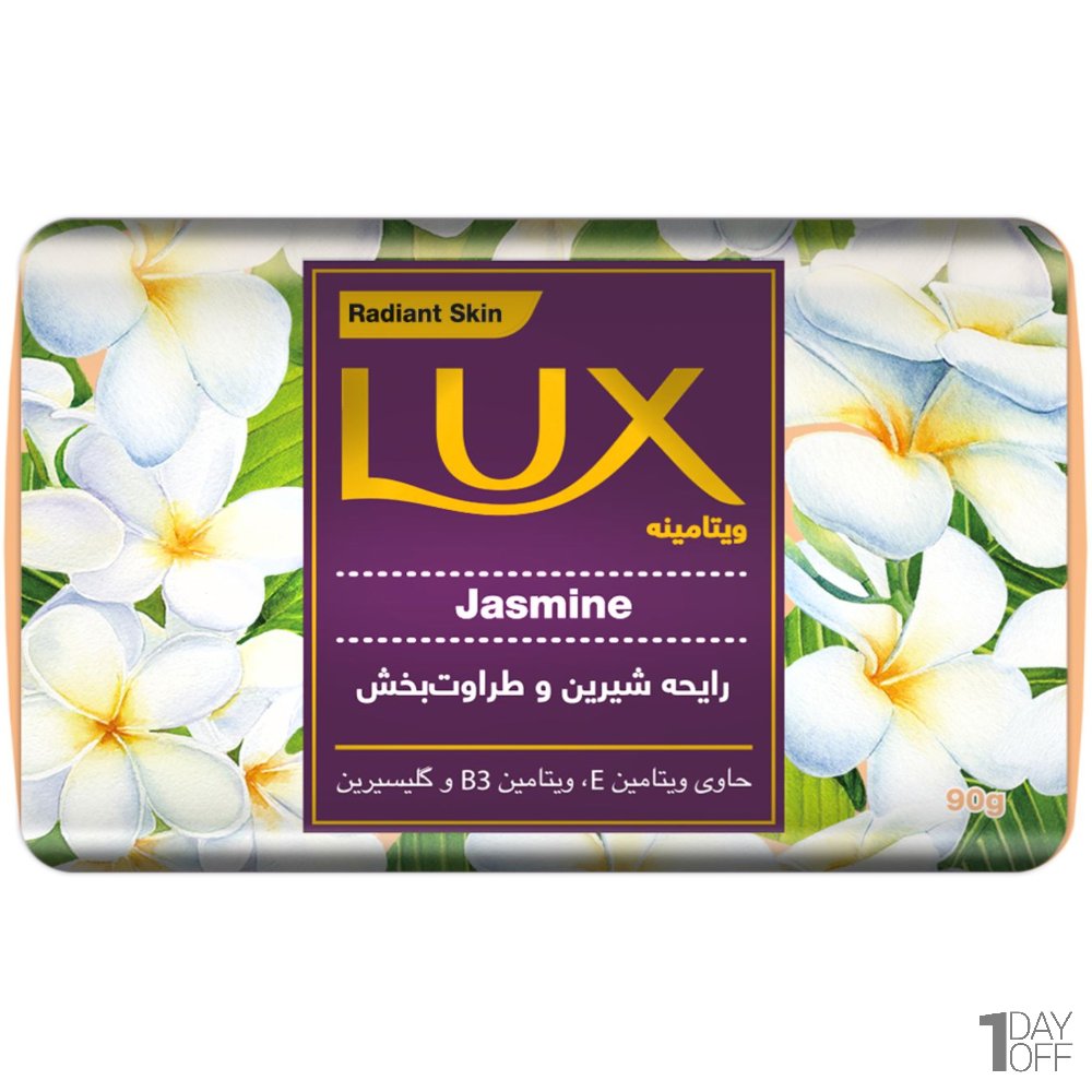 صابون لوکس (Lux) مدل Velvet touch مقدار 90 گرم