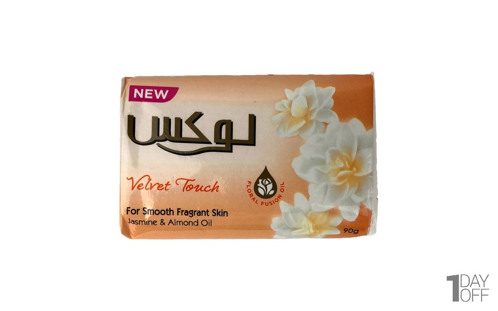 صابون لوکس (Lux) مدل Velvet touch مقدار 90 گرم