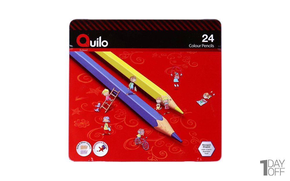 مدادرنگی 24 رنگ کویلو (Quilo) 