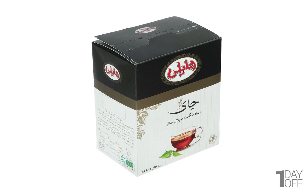 چای سیاه شکسته سیلان ممتاز هایلی مقدار 100 گرم