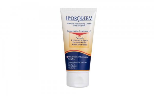 کرم مرطوب‌کننده قوی دست و صورت مدل Extra Dry Skins هیدرودرم مقدار 50 میلی‌لیتر 
