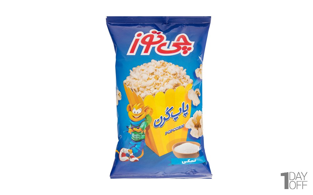 پاپ کرن نمکی چی‌توز مقدار 30 گرم