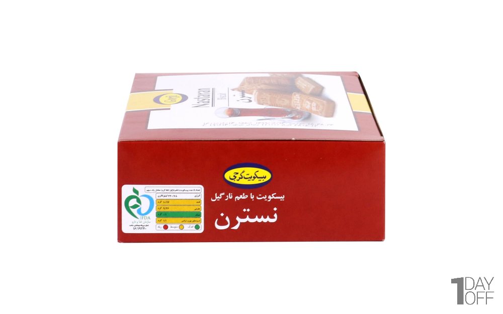 بیسکویت نسترن گرجی مقدار 380 گرم