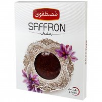 زعفران مصطفوی با بسته‌بندی کادویی مقدار 1 مثقال (4.608 گرم)