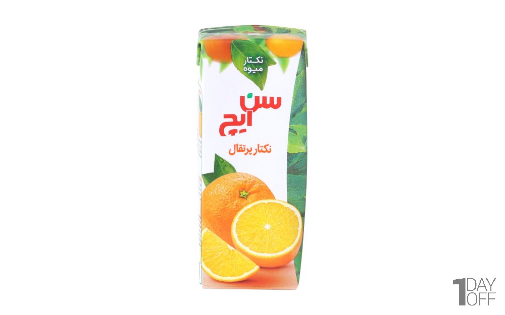 نکتار پرتقال سن‌ایچ مقدار 200 میلی‌لیتر