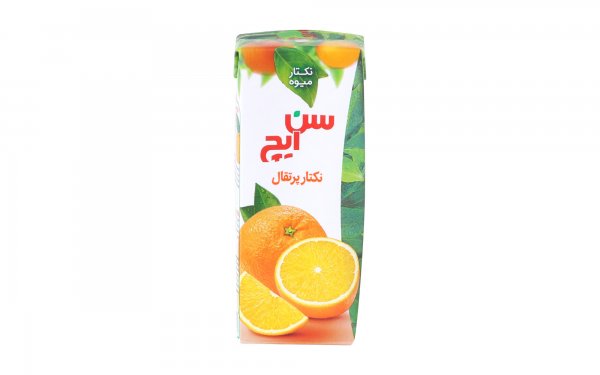 نکتار پرتقال سن‌ایچ مقدار 200 میلی‌لیتر