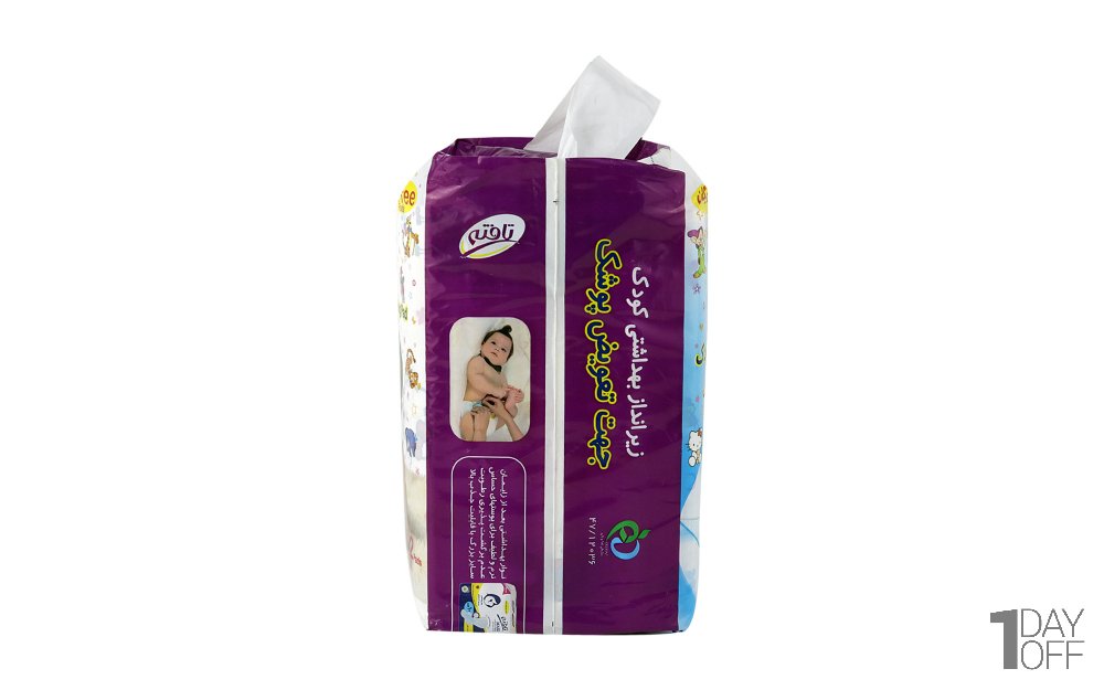 زیرانداز بهداشتی جهت تعویض پوشک 60 در 40 سانتی‌متر بسته 2+10 عددی 