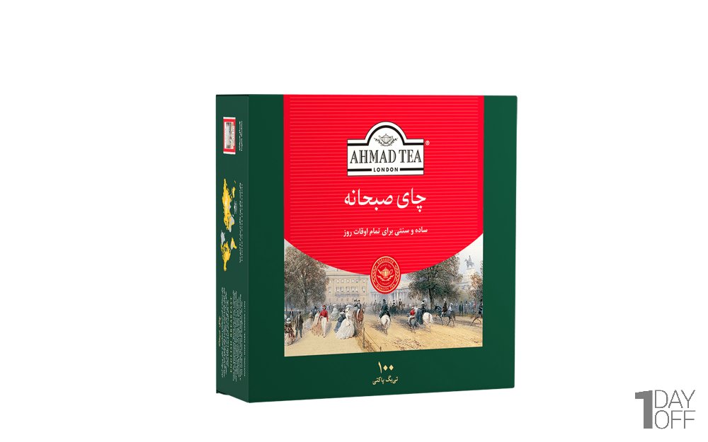 چای کیسه‌ای صبحانه بسته 100 عددی 
