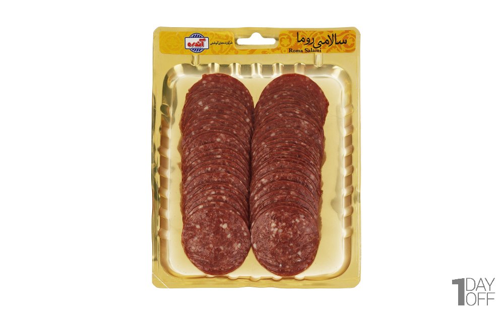 کالباس سالامی روما 90 درصد گوشت‌قرمز آندره مقدار 300 گرم
