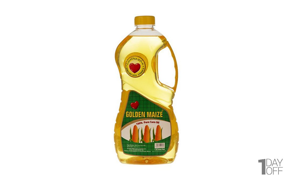 روغن ذرت گلدن مایز مقدار 1.8 لیتر
