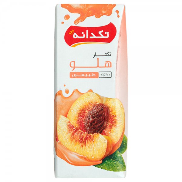 نکتار هلو تکدانه مقدار 200 میلی‌لیتر