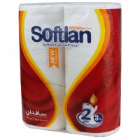دستمال حوله آشپزخانه (بزرگ) سافتلن 2 رول