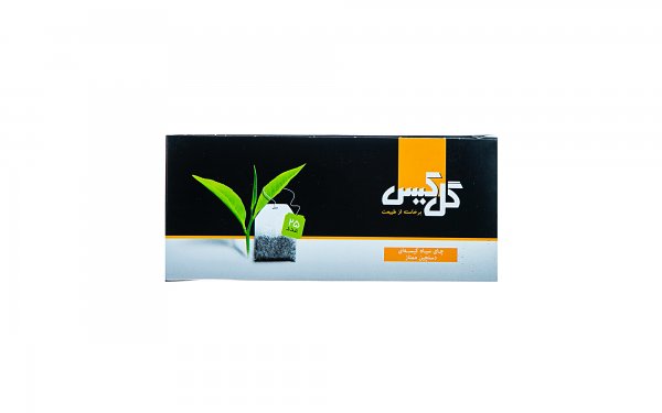 چای سیاه کیسه‌ای دستچین ممتاز گل‌کیس بسته 25 عددی