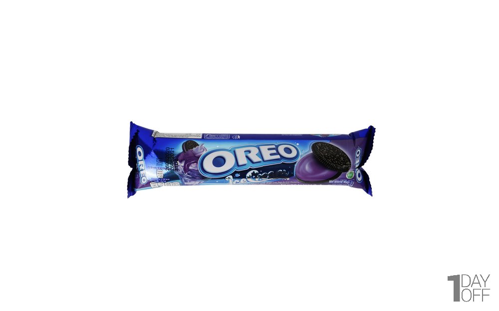 بیسکویت کرم‌دار بستنی اورئو (Oreo) مقدار 133 گرم