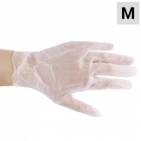 دستکش 50 عددی وینیل  سایز Medium