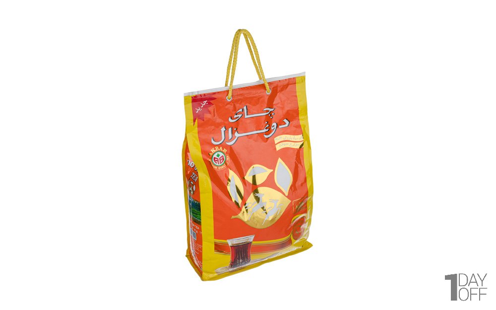 چای سیاه باروتی دوغزال مقدار 2.5 کیلوگرم