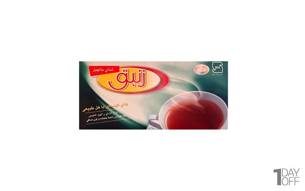 چای کیسه‌ای با طعم هل زنبق بسته 25 عددی