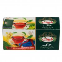 چای کیسه‌ای سیاه سیلان ارل‌گری طبیعت بسته 25 عددی